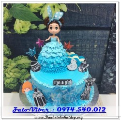 Mẫu Bánh Sinh Nhật Đẹp - A243